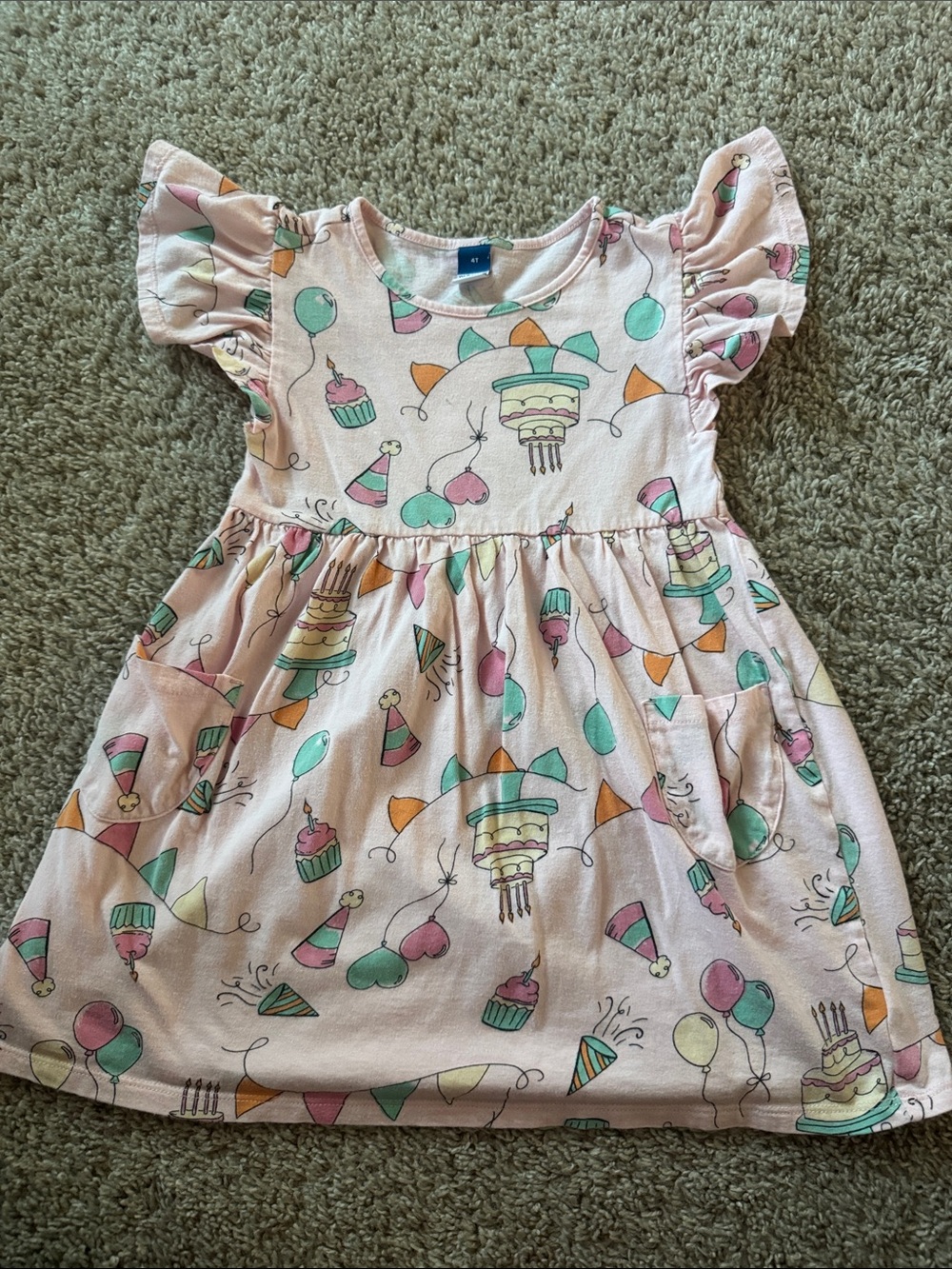 4T Birthday dress
